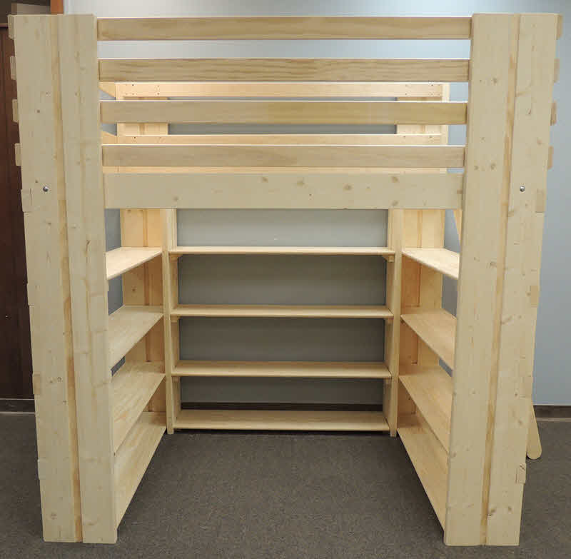 shelf for loft bed