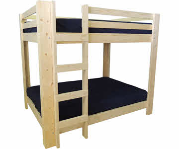 Bunk Beds with Open Ends.