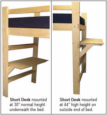 LADDER ANGLED FOR BUNK & LOFT BEDS 4700/4710 - Custom Bunk Beds