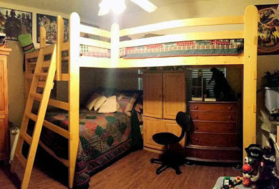 L Shaped Loft Bed Order Form, L Shaped Bunk Beds Dorm