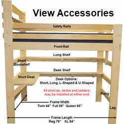 Loft Bed Accessories