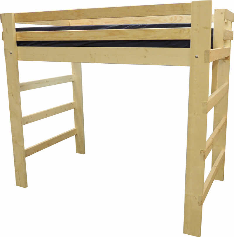 Loft Bunk Beds Kids Youth Teen College, Bed Rails For College Bunk Beds
