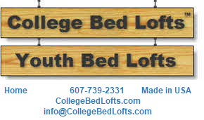 Loft Beds and Bunk Beds for Youth Teen College Students & Adults