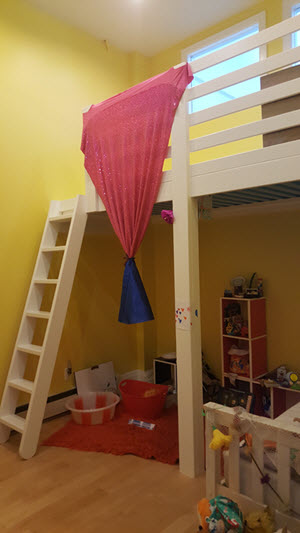 College Loft Bed