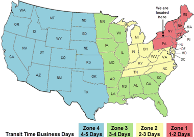 Shipping Map