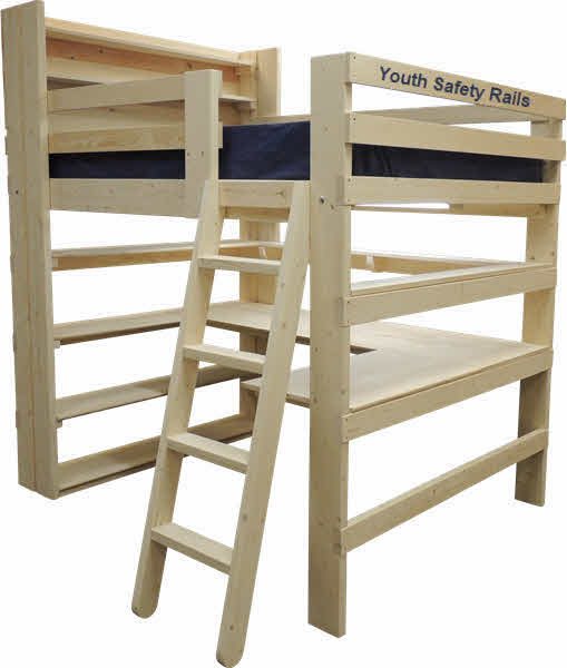 Loft Bed Accessories Order Form Made In Usa, College Bunk Bed Accessories