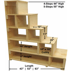 Steps & Shelves