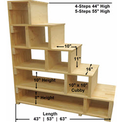 Steps & Shelves