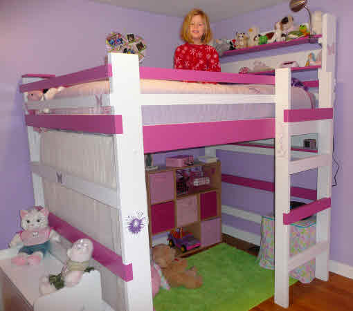 loft bed for 8 year old
