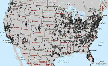 US Sales Map