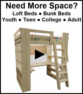 College Loft Bed Video-1