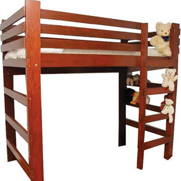 Loft Bed with Safety Rail