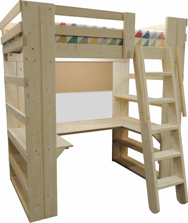 Loft Bed Bunk Beds Safety Rail, Dorm Room Bunk Bed Rails