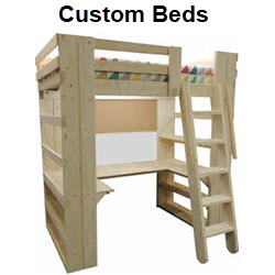 Loft Bed Bunk Beds For Home College Made In Usa