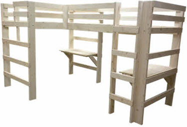 L-Shaped Loft Beds