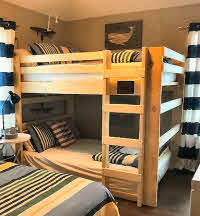 Vacation home bunk bed