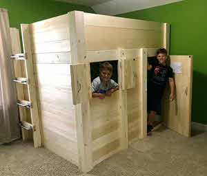 Fort Loft Bed