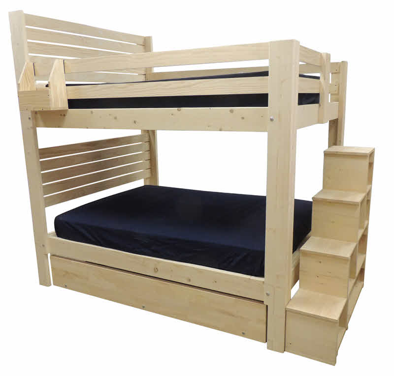 Loft Bunk Beds, Furniture Row Bunk Bed With Slide
