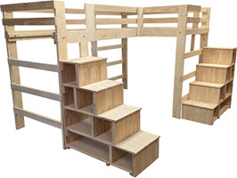 L-Shaped Loft Beds.