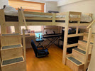 L-Shaped Loft Beds