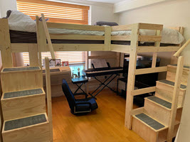 Vacation home bunk bed