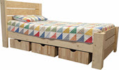 Traditional Country Wooden Bed