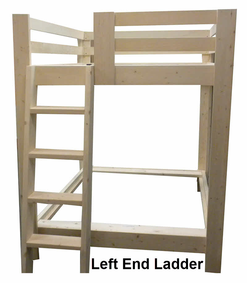 Loft Bed Bunk Beds Specifications, Unfinished Bunk Bed Kit